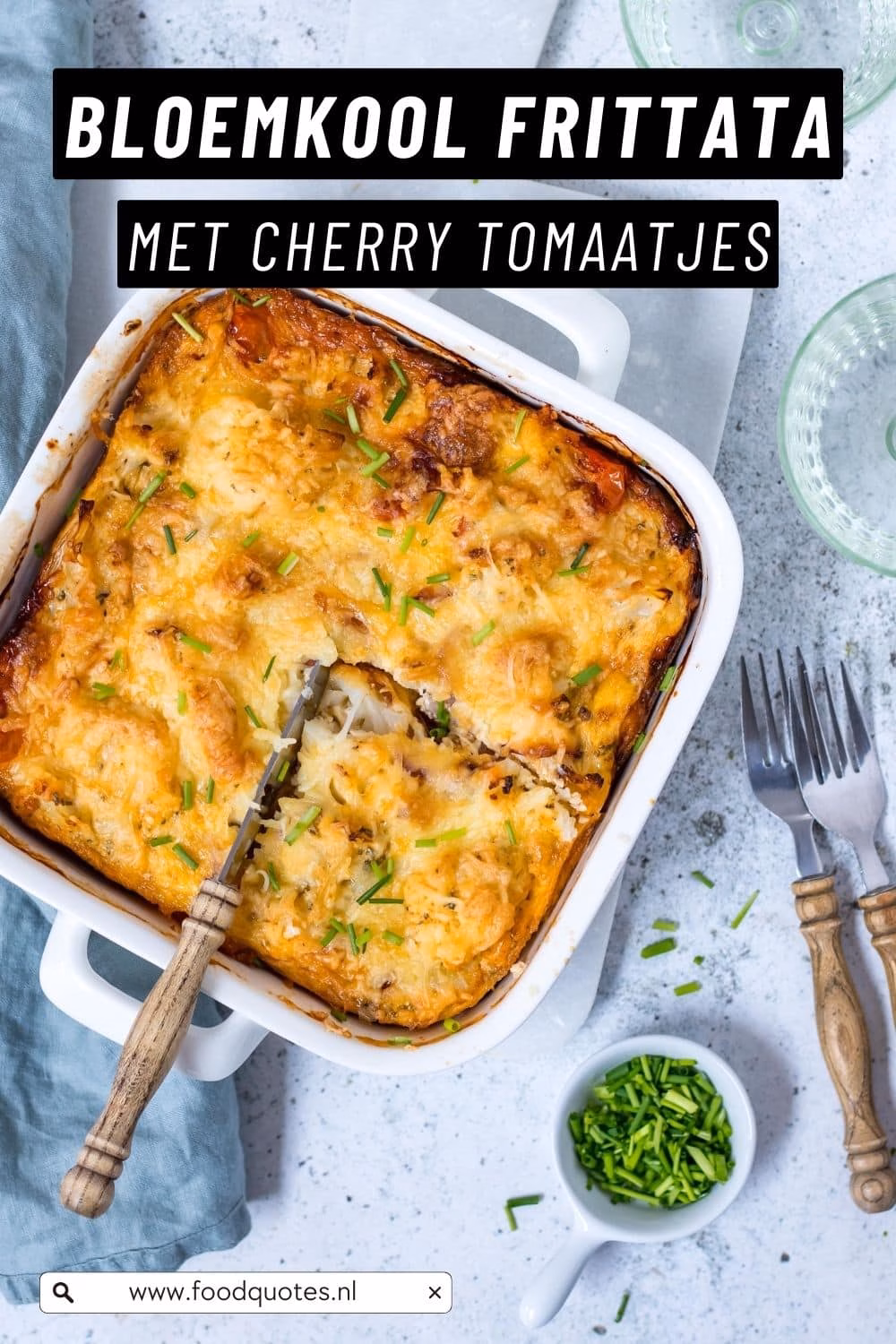 bloemkool frittata