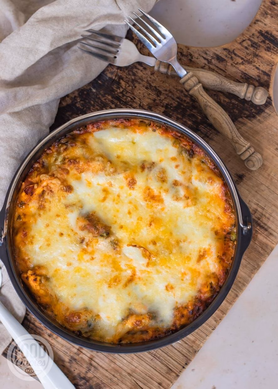 vegetarische tortellini schotel