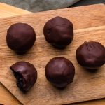 Brownie cottage-cheese balletjes