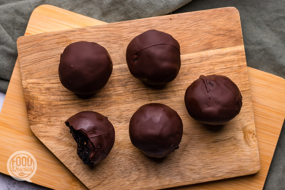 Brownie cottage-cheese balletjes