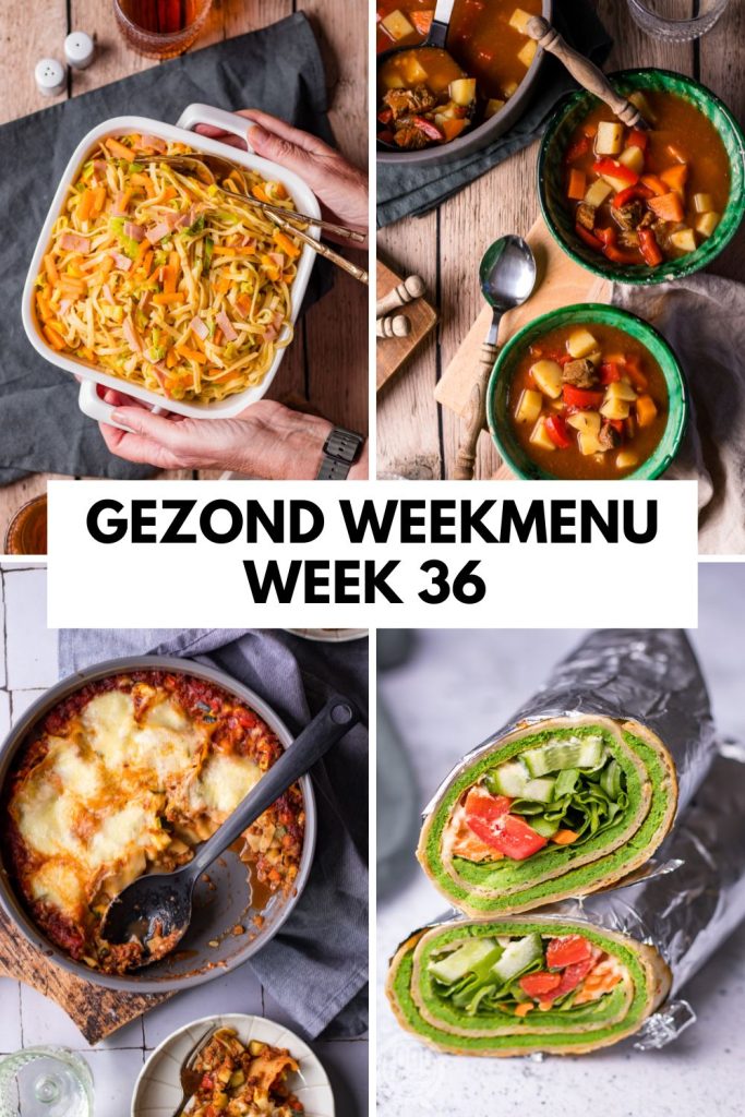 gezond weekmenu week 36